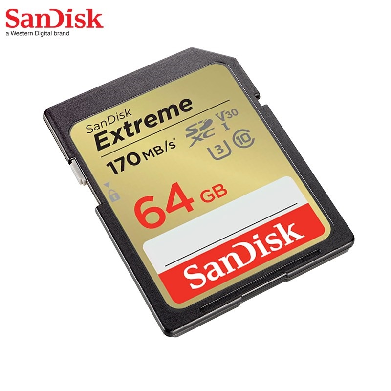 SanDisk Extreme SD Card SDXC UHS-I Card 170MBps - 64GB