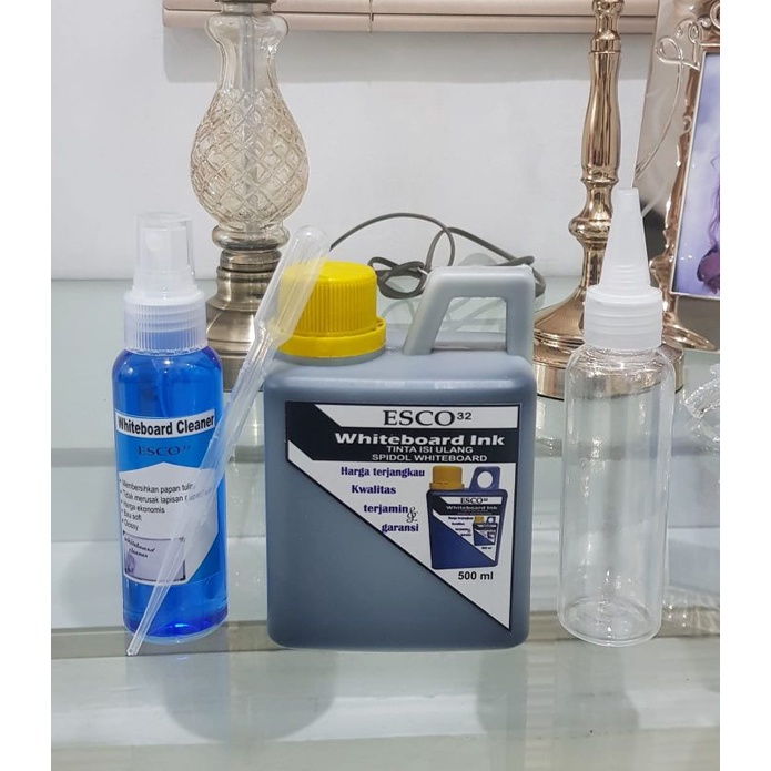 

Tinta whiteboard papan tulis hitam 500ml