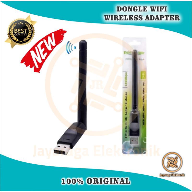 Dongle Wifi USB Wireless Adapter MT7601 7601 ORIGINAL | Set Top Box DVB T2 / Reciver Parabola / Komputer / Laptop