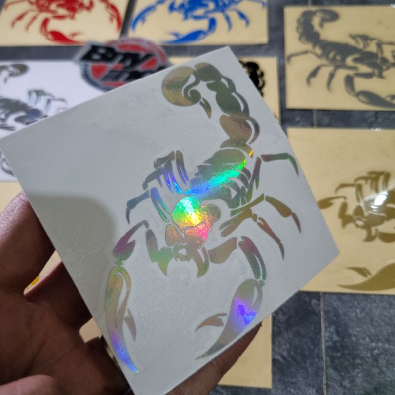 Sticker KALAJENGKING Stiker SCORPIO Cutting