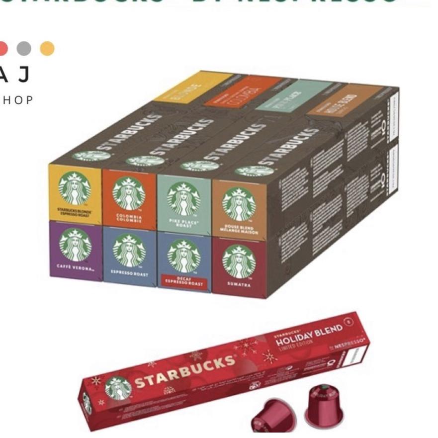 

Menarik Nespresso Starbucks Coffee Capsule - ORIGINAL***