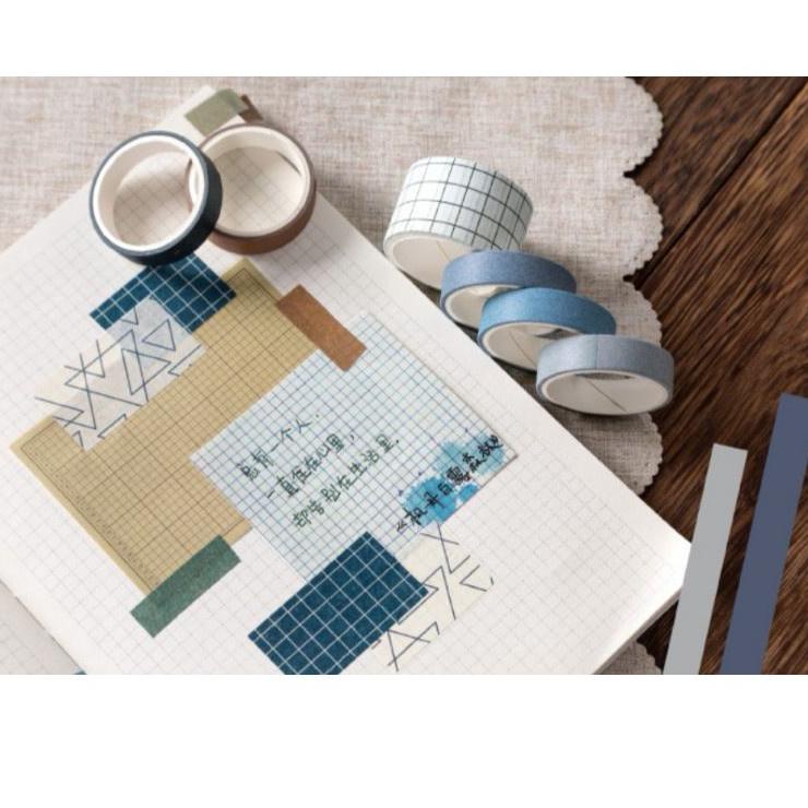 

♛ 10 pcs selotip / washi tape - pack hemat tahun berkualitas [thehanscorner] ㅑ