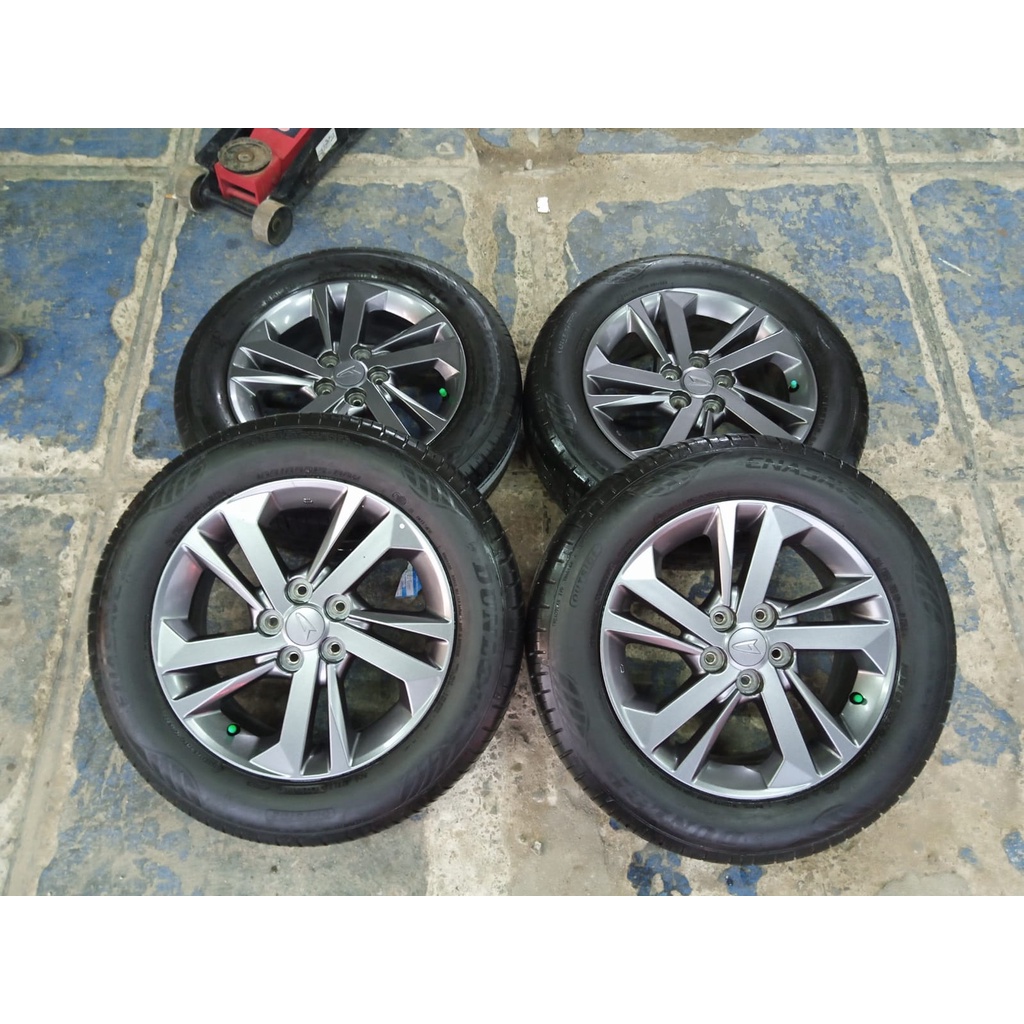 velg seken bekas mobil xenia ring 15x5 lubang 5x100 seken bekas plus ban geratis ongkir