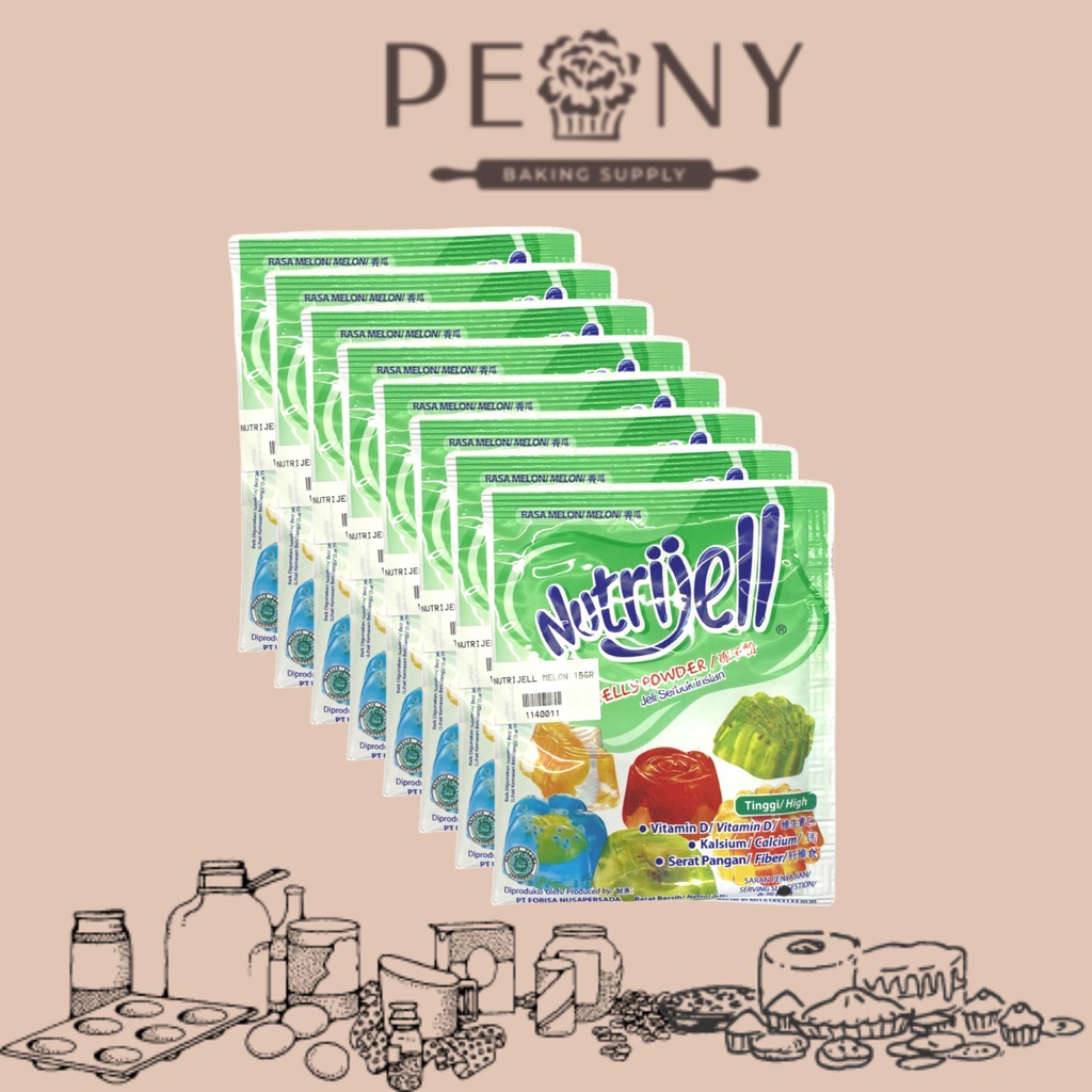 NUTRIJELL MELON 15GR