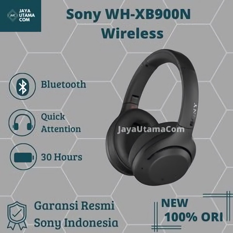 Sony WH-XB900N / WH-XB 900N Extra Bass Wireless Headphone Original