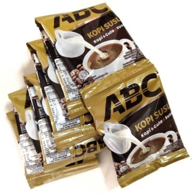 

[BISA COD] Kopi ABC Susu - Kopi 3 in 1 (Kopi + Gula + Susu) - 10 sachet