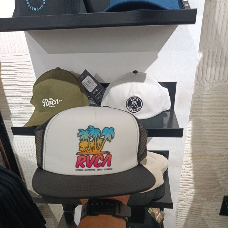 TOPI PRIA RVCA SUNSET TRUCKER ORIGINAL