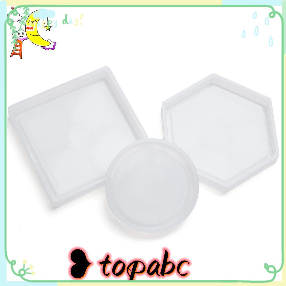 Top Cetakan Silikon Cetakan Silikon Membuat Perhiasan Epoxy Resin Bentuk Geometris Handmade Molds