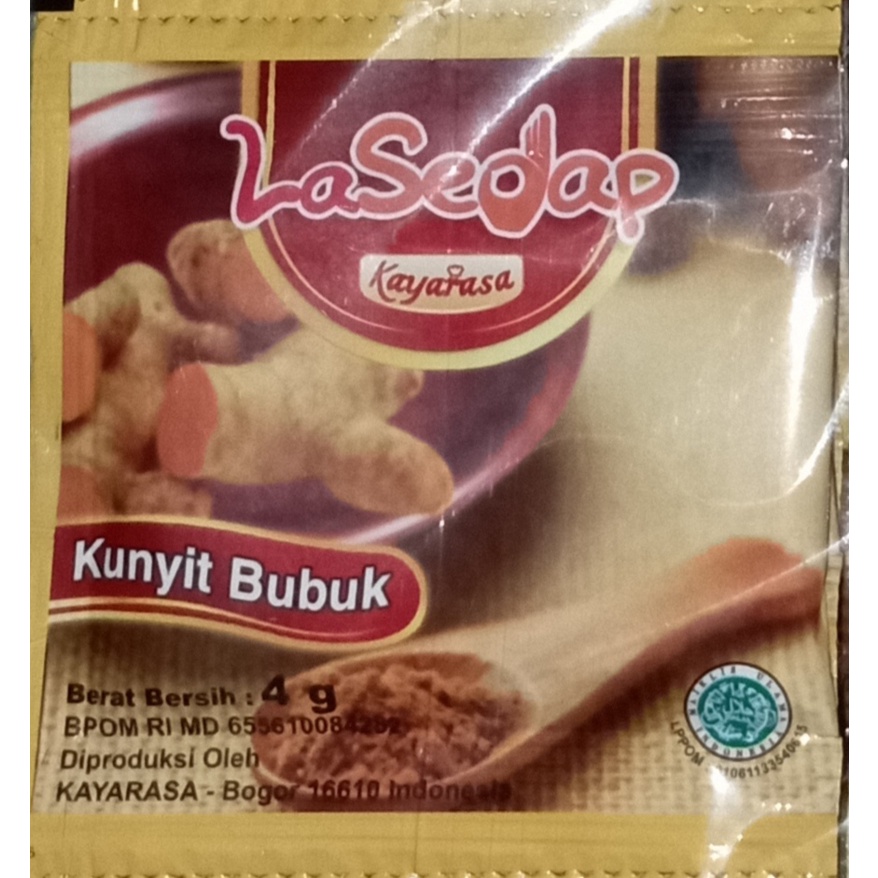 

Kunyit bubuk sachet