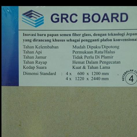 GRC BOARD - Aplikasi Plafon -