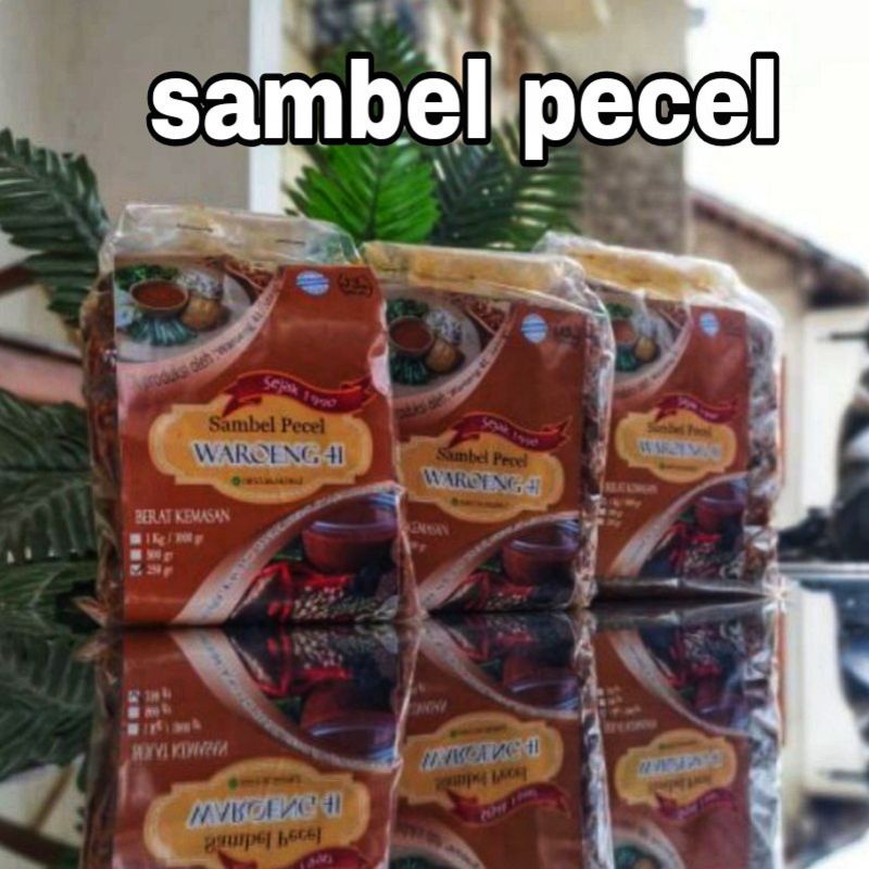 

Sambel pecel warung 41 250gr