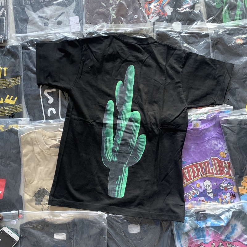 CACTUS JACK RODEO KAOS HITAM BUILT UP