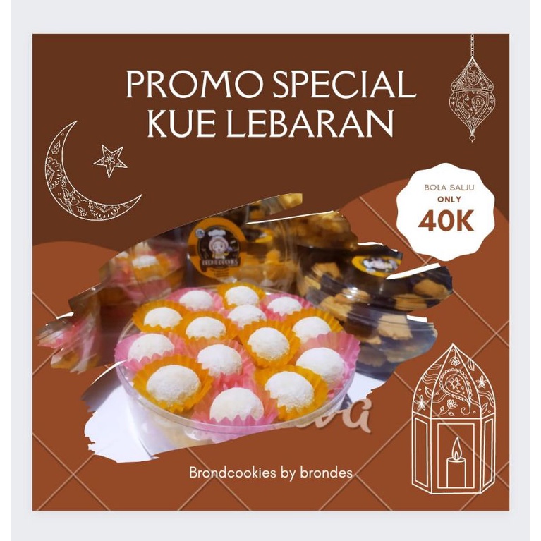 

BRONDCOOKIES KUE PUTRI SALJU TOPLES 500ML KUE KERING LEBARAN