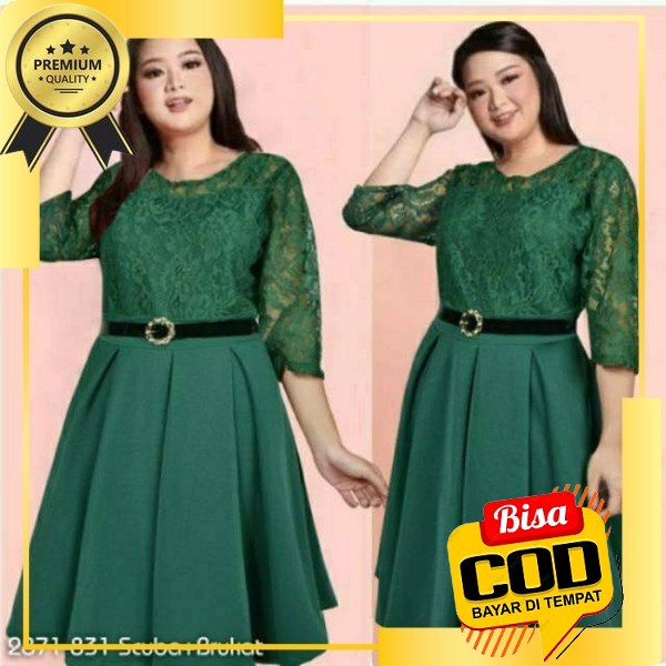 Code549❤ Monki Batik Loose Dress Kondangan- Dress Kondanganwanita Bran Dress Button Hanny - Navy Dre