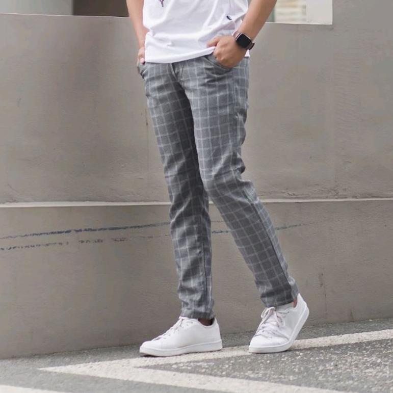 SH.18De22ᶜ ◦ celana panjang Tartan anak pria remaja semiwol/celana Tartan anak pria/celana Tartan/ce