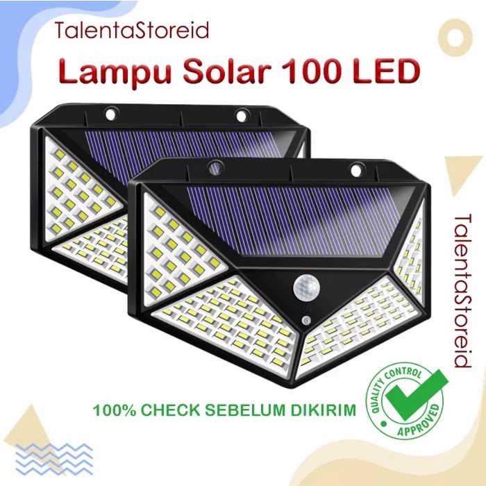 LAMPU SOLAR 30 LED = 5 WATT TENAGA SURYA  SENSOR GELAP WATERPROOF AA