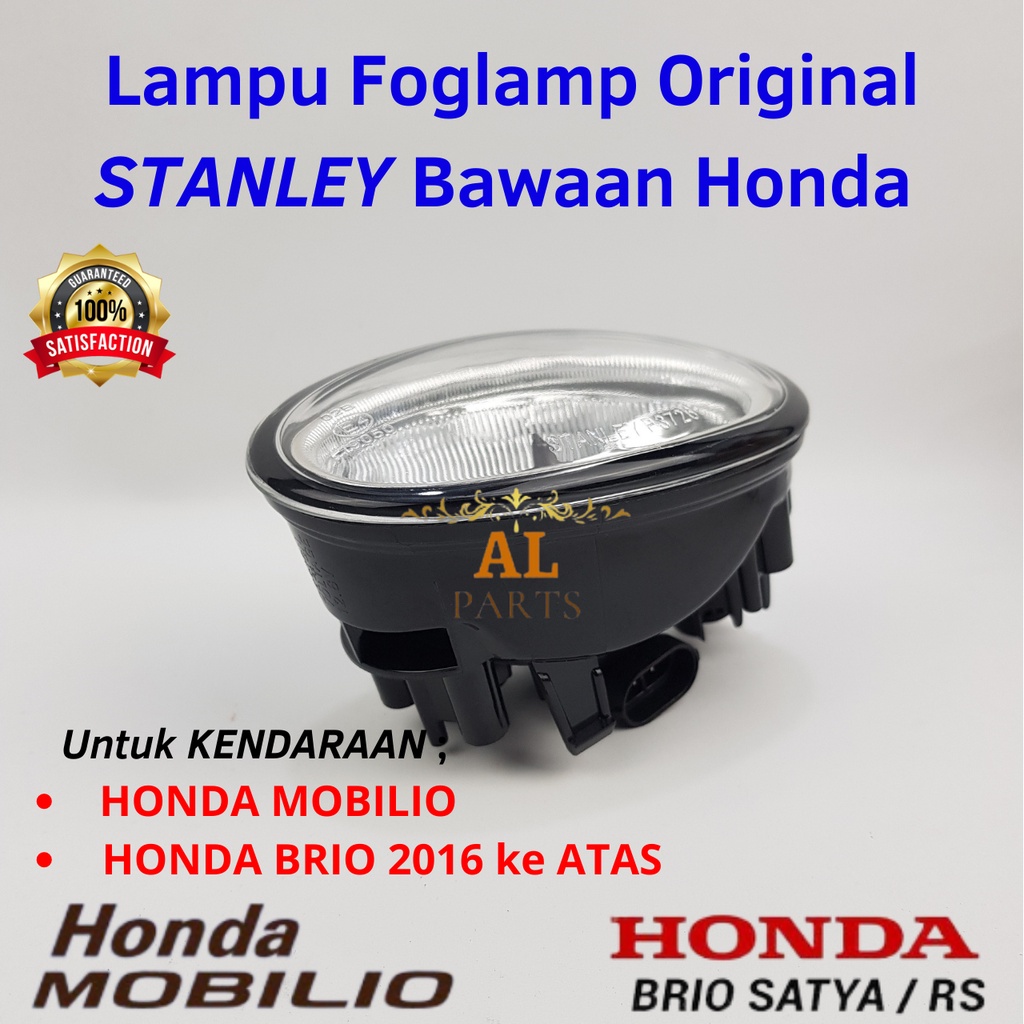 Foglamp honda mobilio/ Lampu Kabut  Honda brio/ Foglamp honda freed/ Foglam honda jazz/ Lampu Kabut honda Original/ Foglamp Honda civic