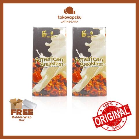 AMERICAN BREAKFAST V3 OATMEAL SCOTCHIES 60ML ORI by R57 X JVP