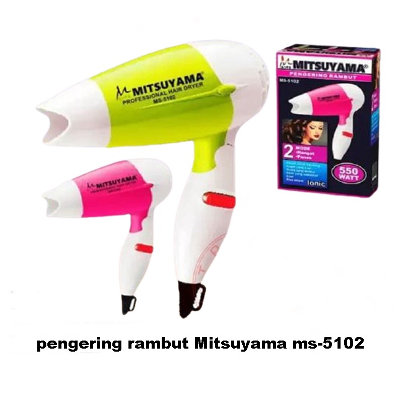 Hairdryer Hair Dryer Pengering Rambut MITSUYAMA MS-5102