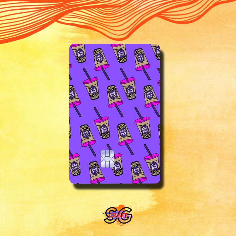 SKIN CARD ATM / STIKER KARTU ATM & E-MONEY CHATIME EDITION