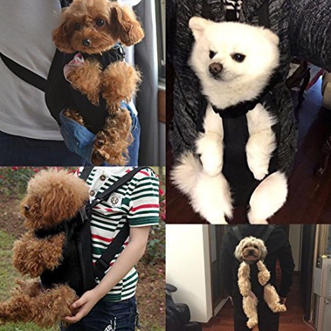 Tas Gendong Ransel Gendongan Hewan Anjing Kucing Pet Shoulder Backpack Carrier
