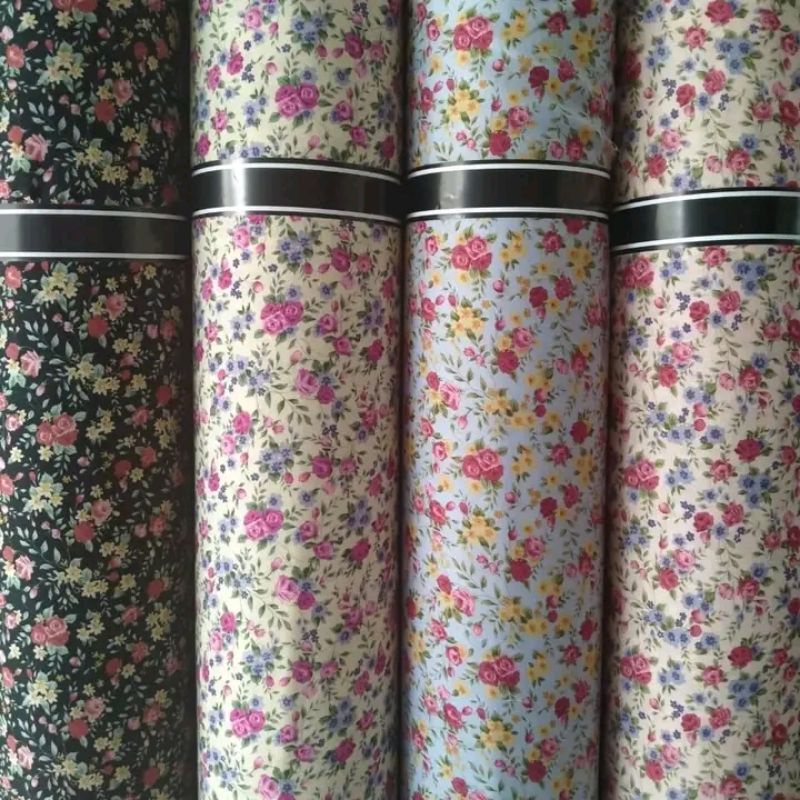 atasan anak bunga kerut lengan lalay