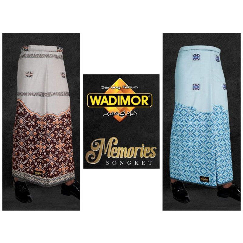 Jual Sarung Tenun Wadimor Primer Batik Viscose Memories Songket Mega