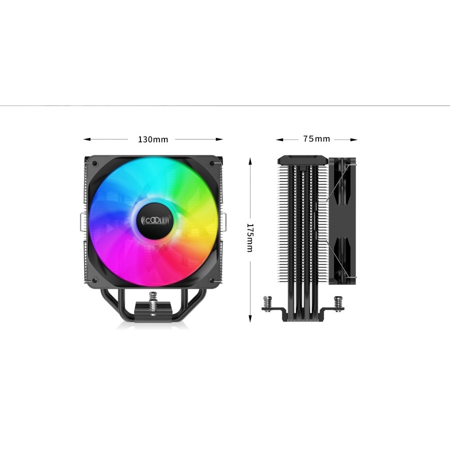 Fan CPU PC Cooler PALADIN EX400S SRGB | ITECHBALI