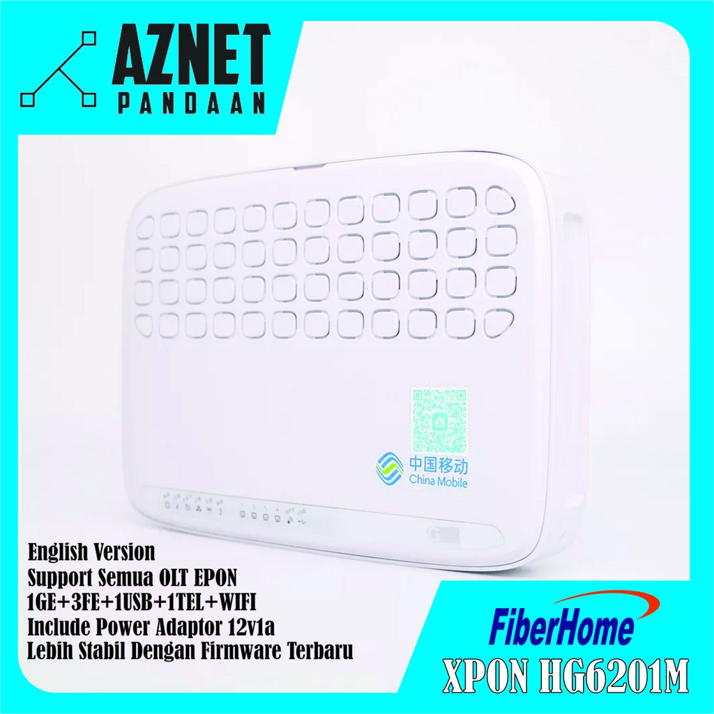 ONU XPON FIBERHOME HG6201M SECOND 1GE+3FE+1USB+1TEL+WIFI