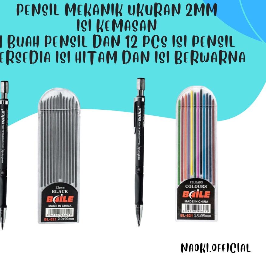 

POPULER ♜ Pensil Mekanik 2.0 mm - Isi Pensil Mekanik Isi 12 Pcs$