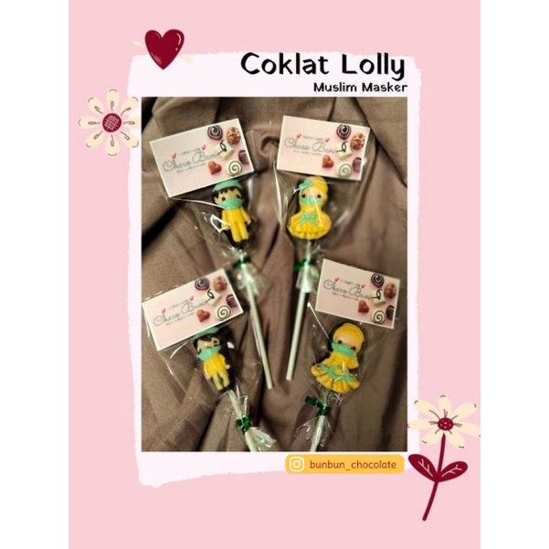 

Cokelat Lolly Karakter Nusa Rara & Muslim Muslimah