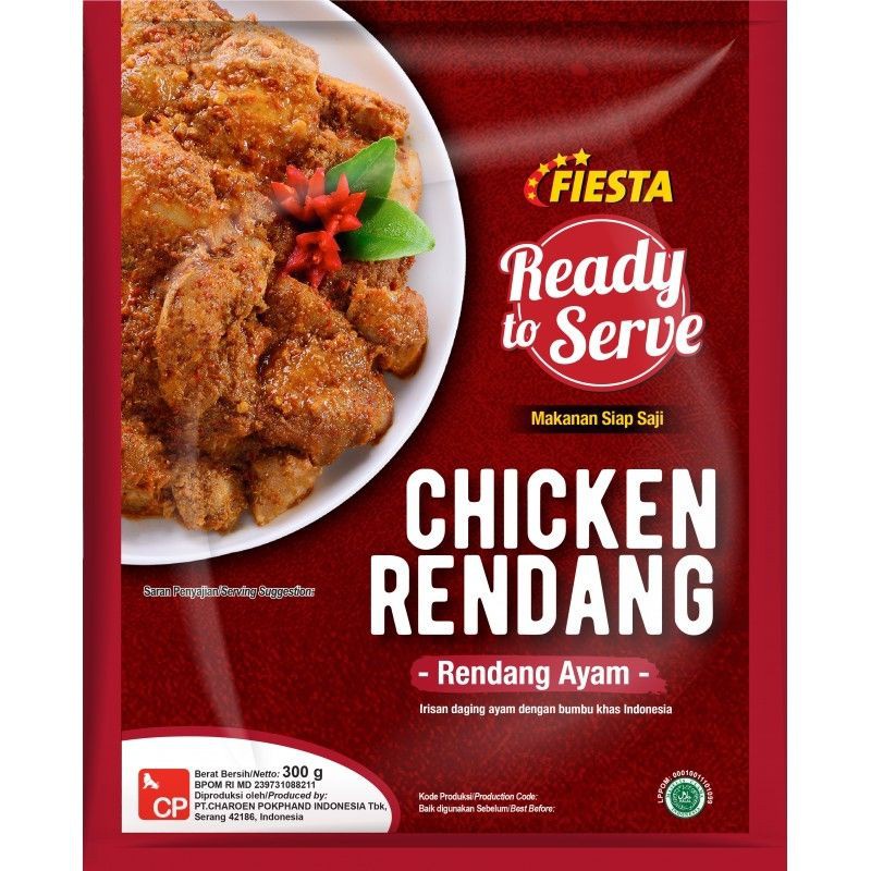 

Fiesta Chicken Rendang (Ready to serve)