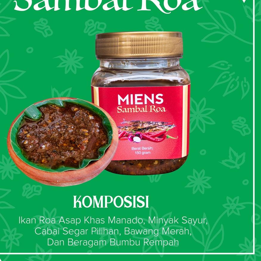 

limited STOCK!(BARU) Sambel Roa by Miens Catering Kemasan 200gr Enak dan Pedas|SQ4