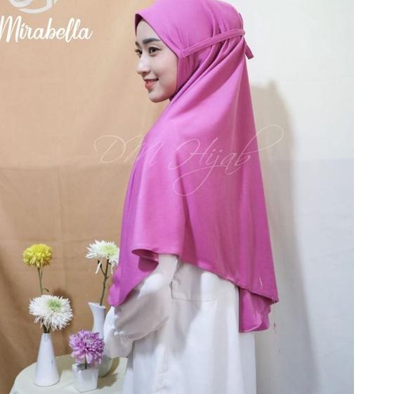 Trend - Jilbab kaos TC/DK/KH/PE kerudung instan hijab  - hijab bergo - ukuran XL -DM hijab- hijab in