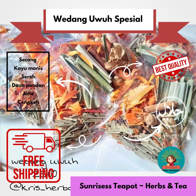 

Wedang Uwuh Imogiri Spesial - Uwuh - Mengatasi Asamurat - Perut Kembung - Minuman Herbal Alami Menyehatkan - Sunrisess Teapot - Detox - Ramuan Cinta