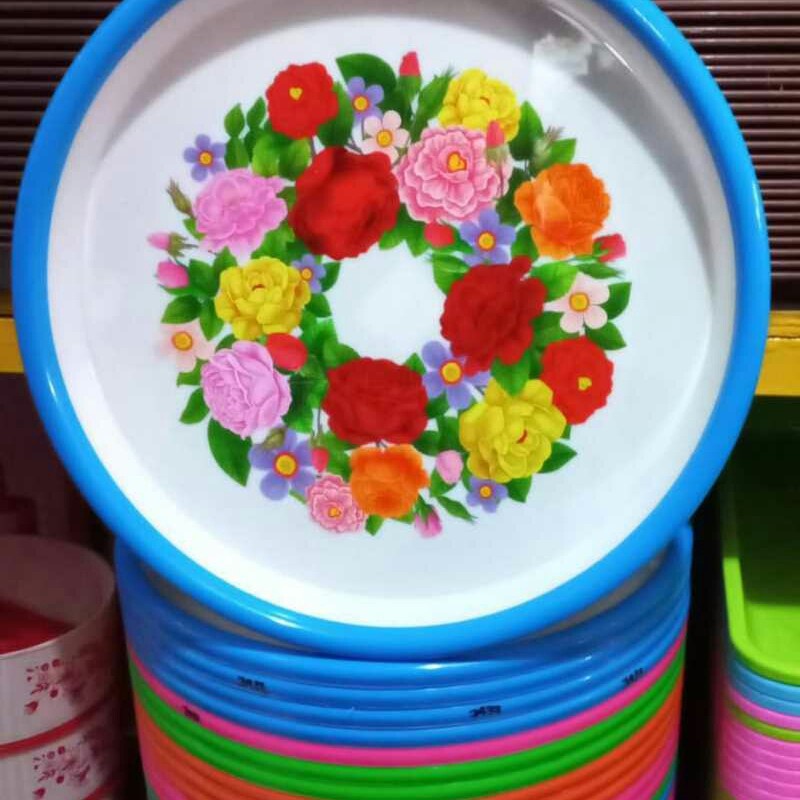 Nampan Plastik Bulat 36 cm Nagata 016 N