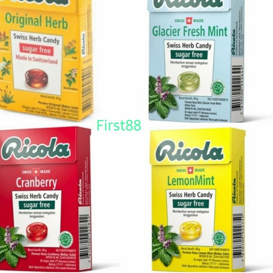 

Beli Segera PERMEN RICOLA 40gr SF5'