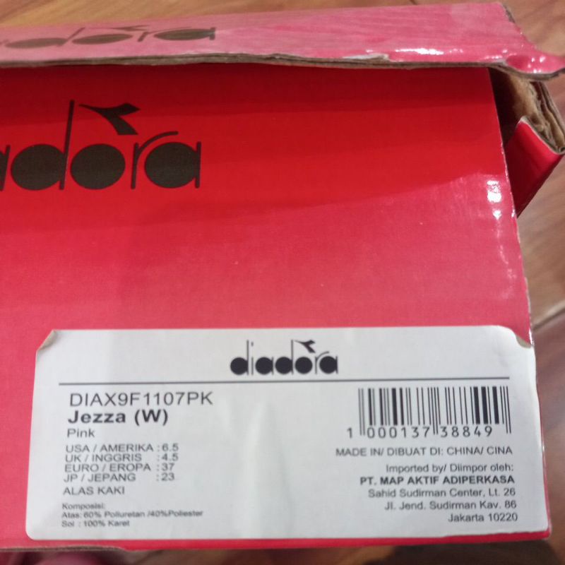 Sepatu Diadora Jezza (W) Reject