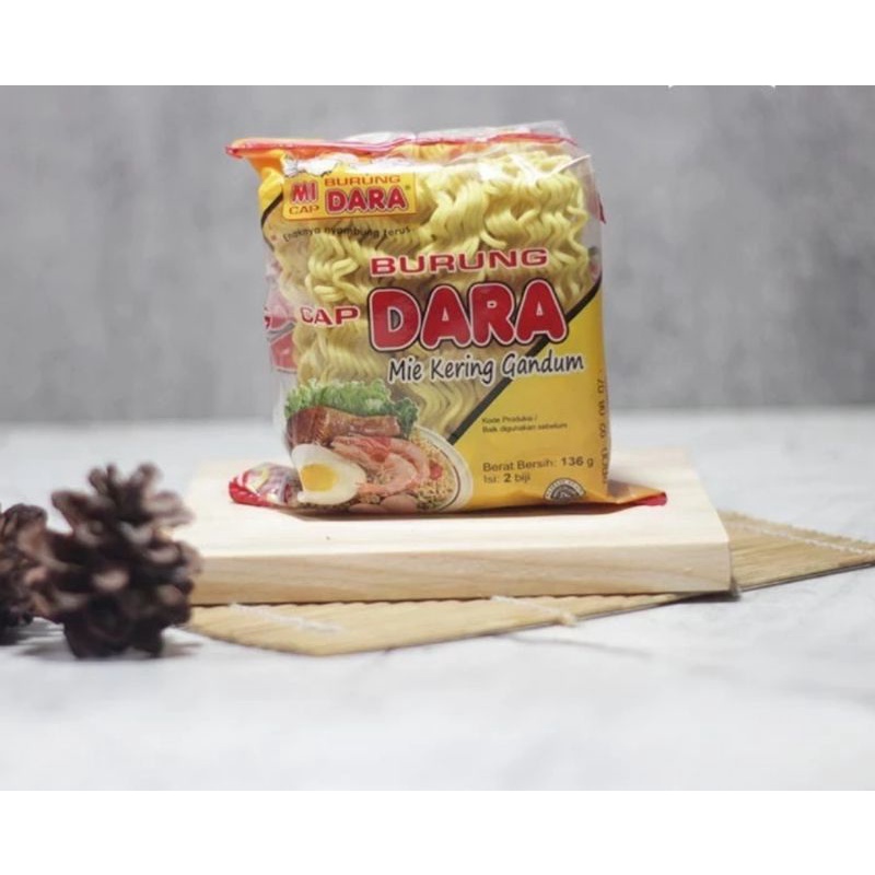 

Mie Burung Dara | mie kering
