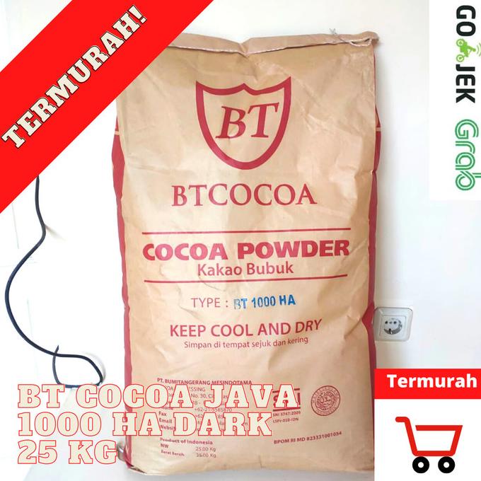 

Bt Cocoa Java Dark Chocolate Bt1000Ha 25 Kg Bubuk Coklat