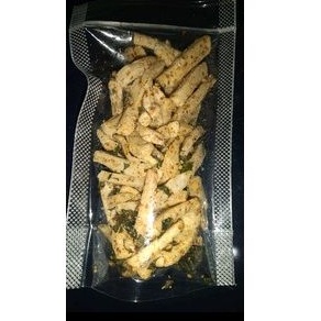 

Basreng pedas asin daun jeruk