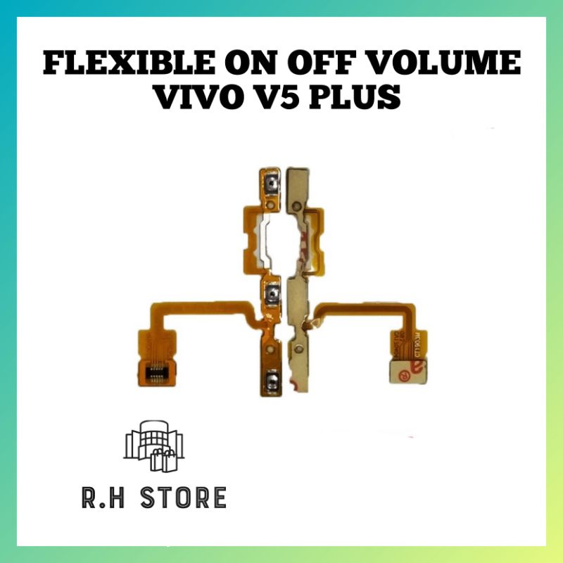 FLEXIBLE TOMBOL POWER ON OFF VOLUME VIVO V5 PLUS ORIGINAL