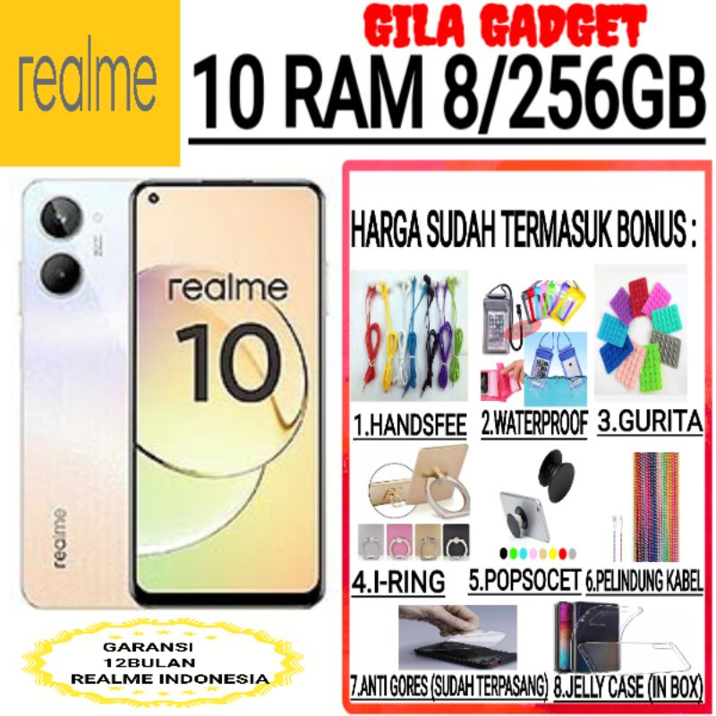 REALME 10 RAM 8/256GB