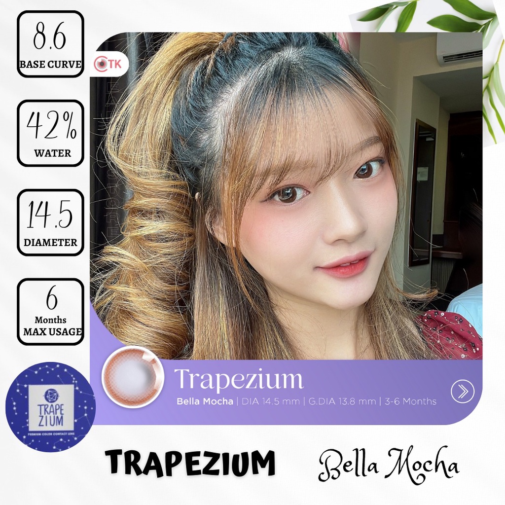SOFTLENS CTK - TRAPEZIUM MINUS 5.50 SD 6.00