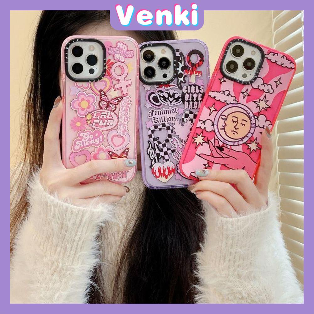 Case iPhone 14 Pro Max Thickened Silicone Soft Case Plaid Moon and Butterfly Shockproof Camera Protection Compatible For iPhone 14 13 12 11 Pro Max XR XS 6 6S 7 8 Plus