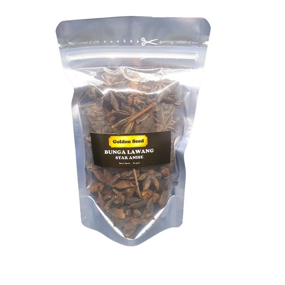

ゴ BUNGA LAWANG / PEKAK 30 GRAM PREMIUM - STAR ANISE 30 GR