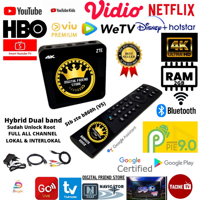 Stb unlock root V5 ram 2gb full channel dan aplikasi SALE