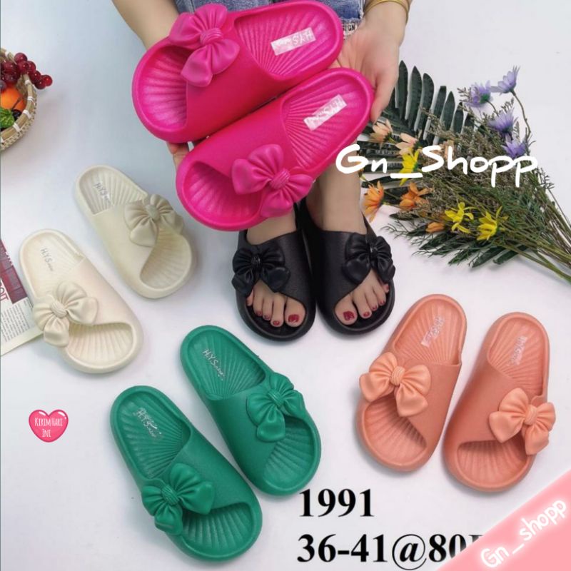 Sandal Selop Wanita Pita Samping jelly Terlaris 19911