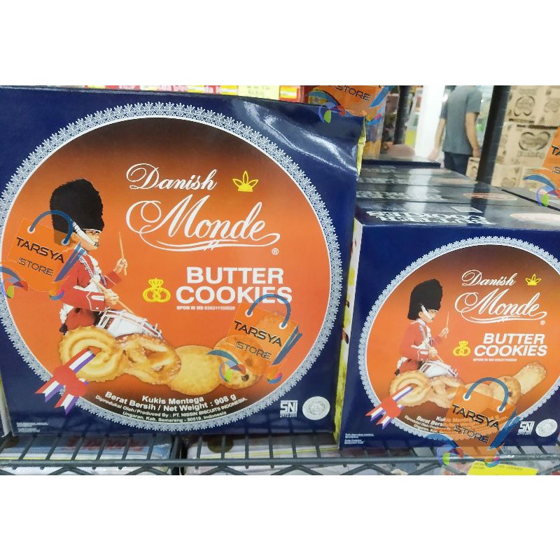 

Monde Butter cookies 454gr & 908gr