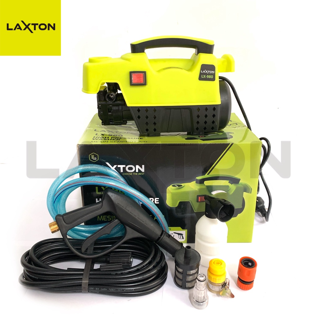 LAXTON Alat mesin steam cuci motor &amp; mobil Jet Cleaner High Pressure Washer semprot semprotan LX980 MURAH LARIS